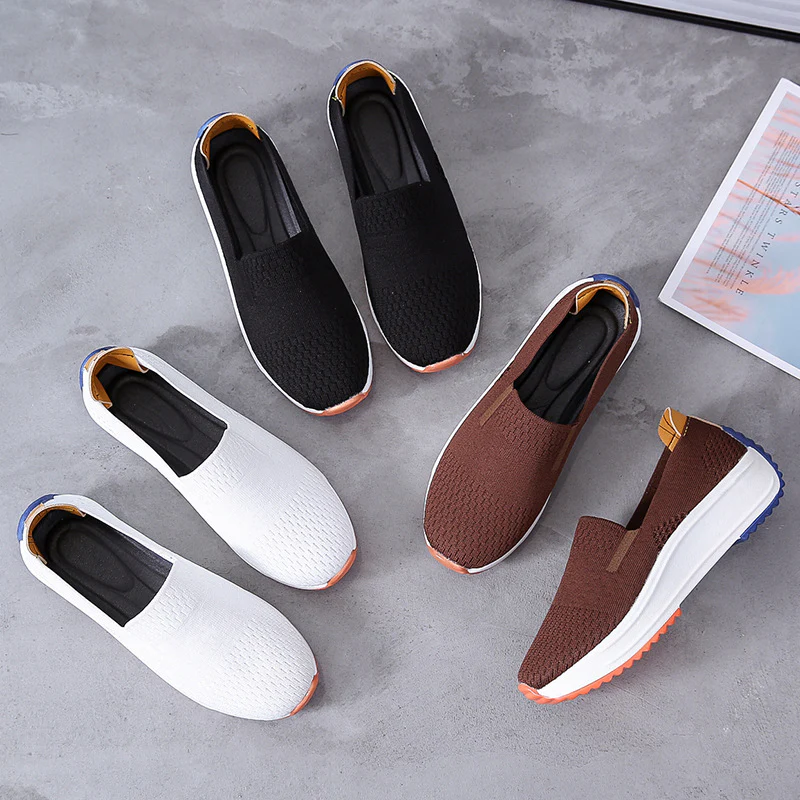 Damen Leichte Slip-On Sneakers Heidi Mode - Image 4