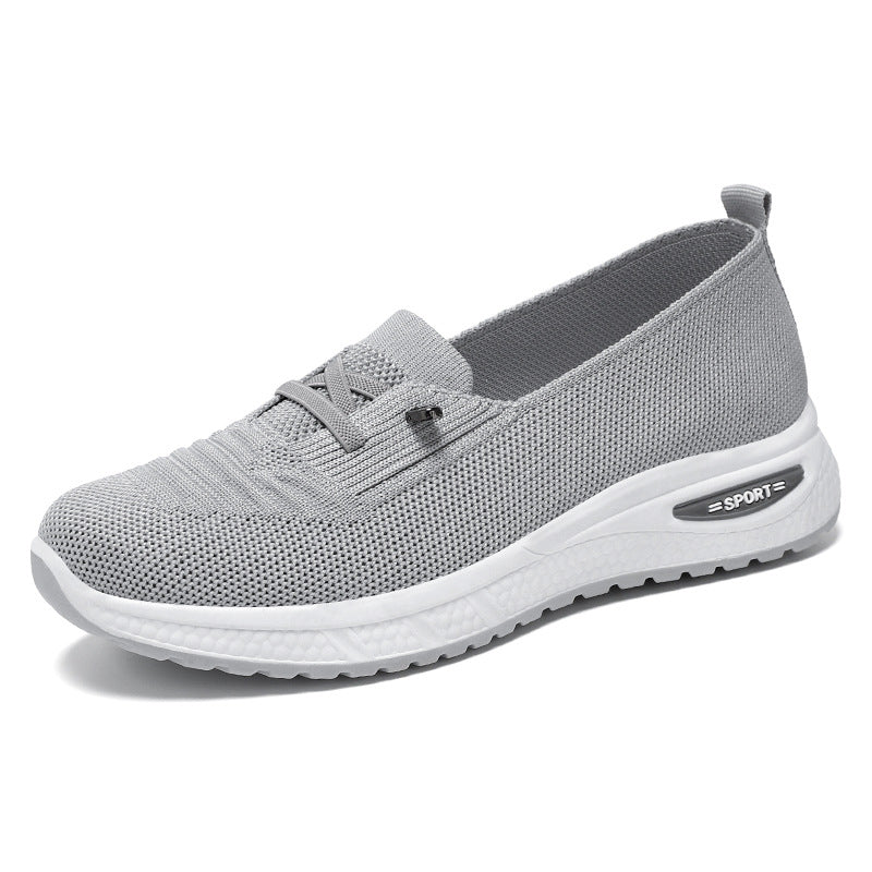 Damen Leichte Slip-On Sportschuhe mit weichem Mesh-Obermaterial Heidi Mode - Image 4