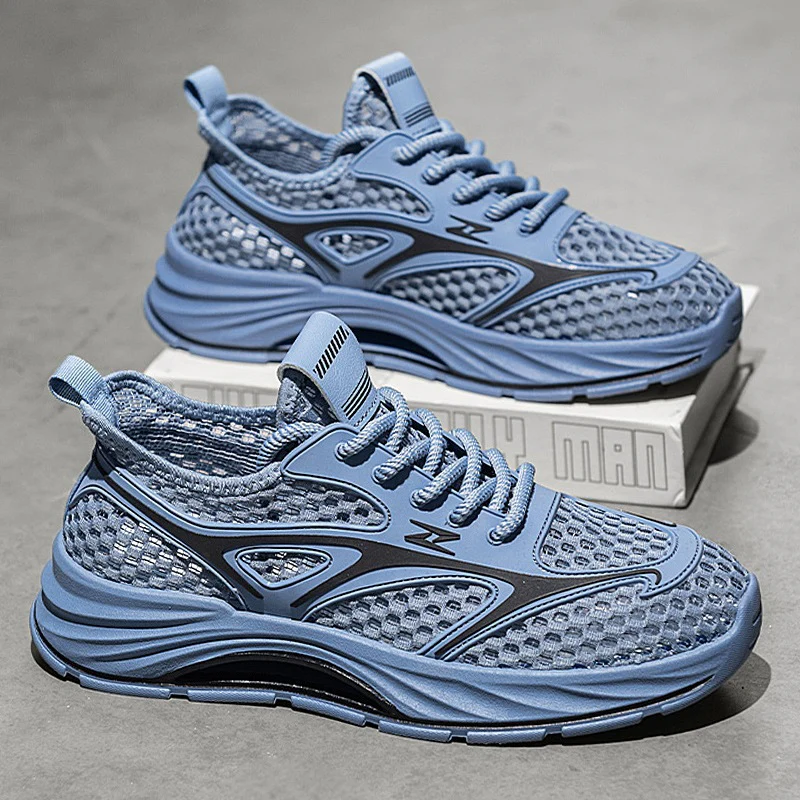 Damen leichte Sport Sneakers mit atmungsaktivem Mesh-Obermaterial und dämpfender Sohle Heidi Mode - Image 3