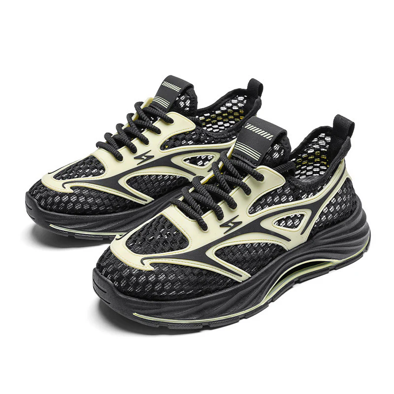 Damen leichte Sport Sneakers mit atmungsaktivem Mesh-Obermaterial und dämpfender Sohle Heidi Mode - Image 5