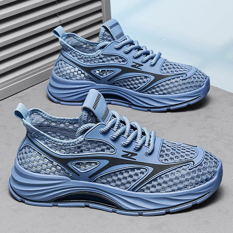 Damen leichte Sport Sneakers mit atmungsaktivem Mesh-Obermaterial und dämpfender Sohle Heidi Mode - Image 7