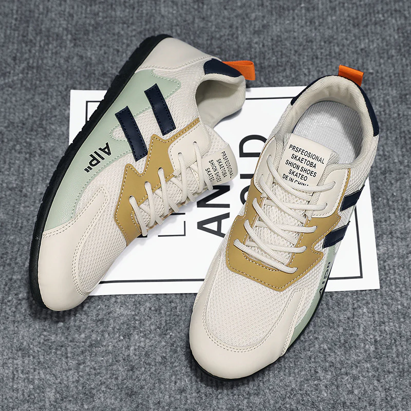 Damen Leichte Sportfreizeitschuhe mit atmungsaktivem Obermaterial und rutschfester Sohle Heidi Mode - Image 4