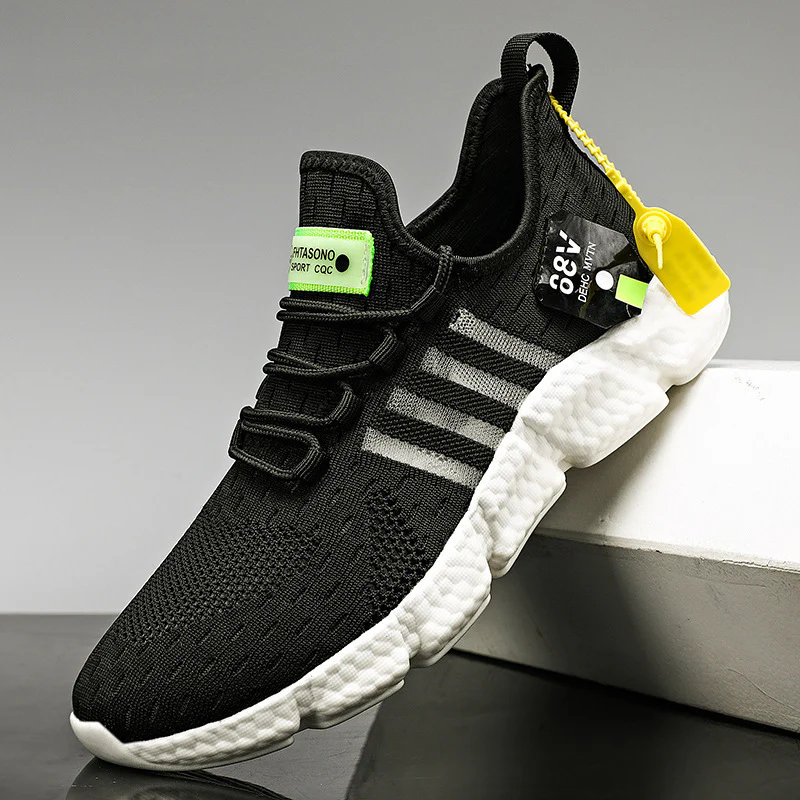 Damen Leichte Sportsneaker mit atmungsaktivem Mesh-Obermaterial und dynamischer Dämpfungstechnologie Heidi Mode - Image 3
