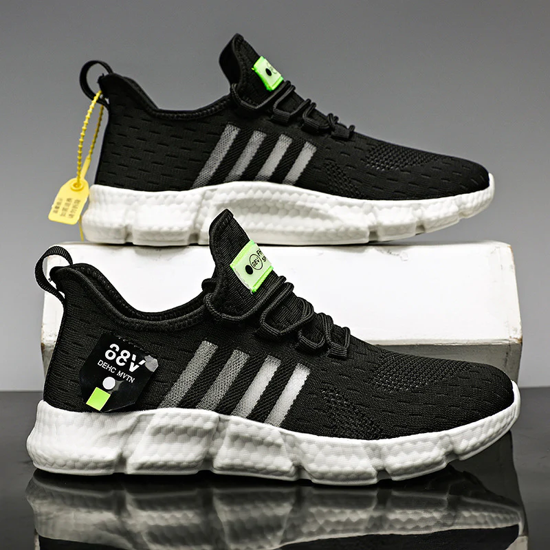Damen Leichte Sportsneaker mit atmungsaktivem Mesh-Obermaterial und dynamischer Dämpfungstechnologie Heidi Mode - Image 7