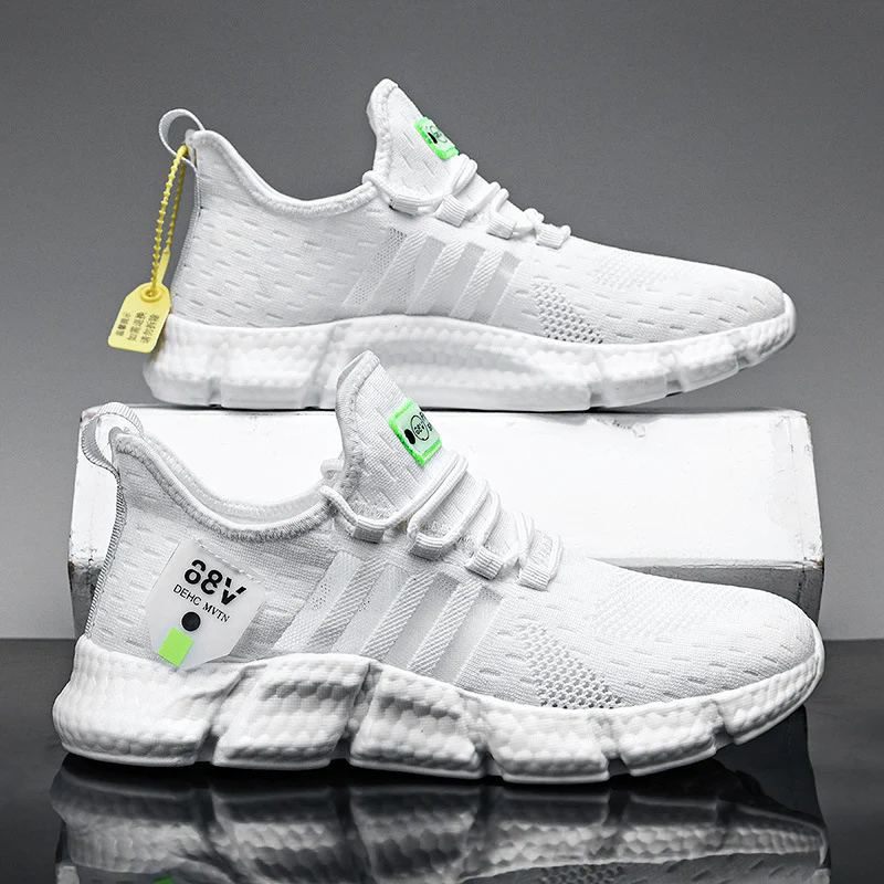 Damen Leichte Sportsneaker mit atmungsaktivem Mesh-Obermaterial und dynamischer Dämpfungstechnologie Heidi Mode - Image 8