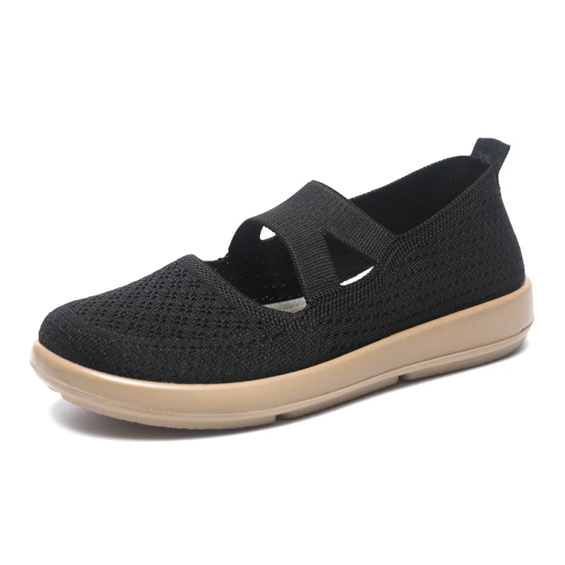 Damen leichte und atmungsaktive Ballerinas mit flexiblem Obermaterial Heidi Mode - Image 6
