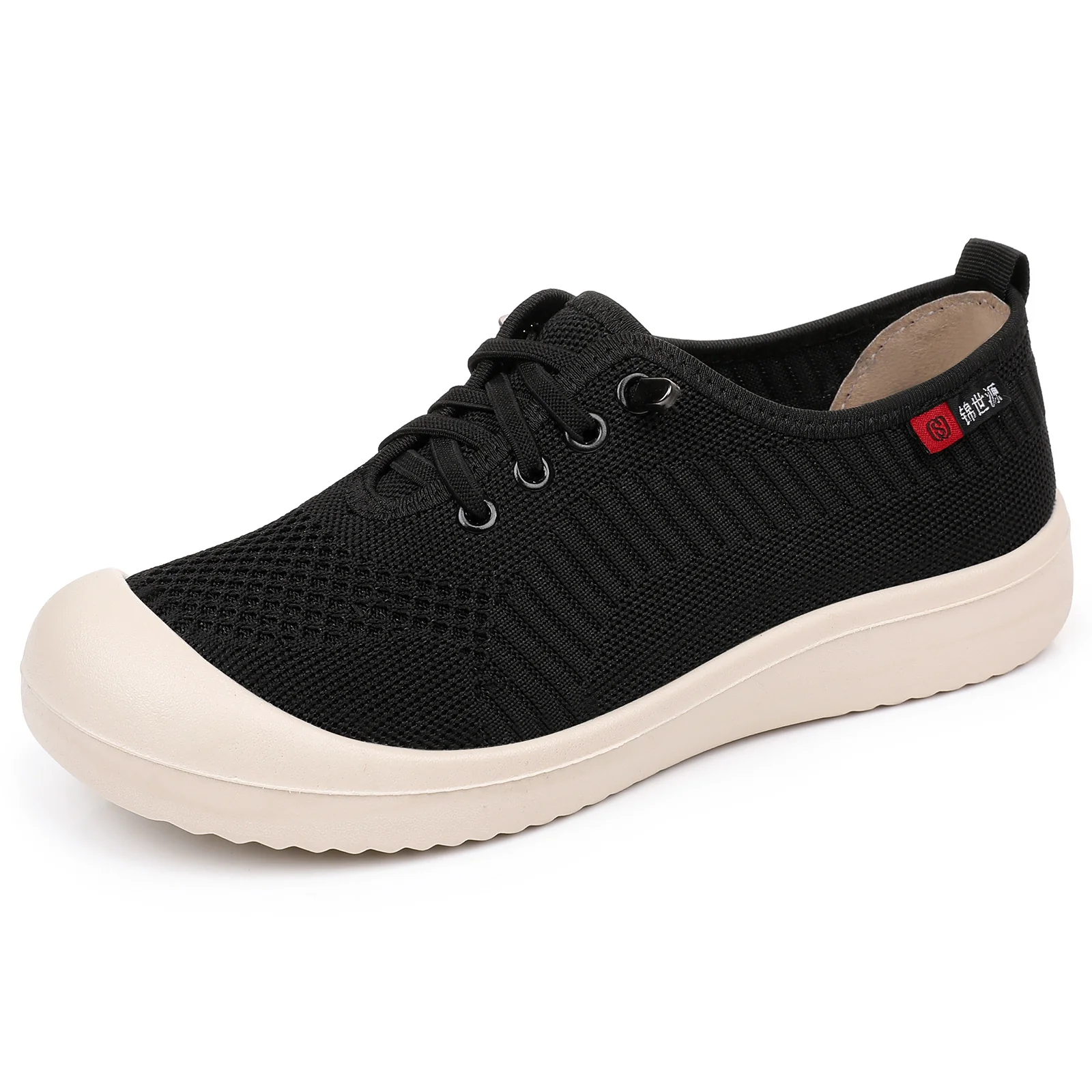 Damen Leichte und atmungsaktive Freizeitschuhe mit elastischem Obermaterial Heidi Mode - Image 6