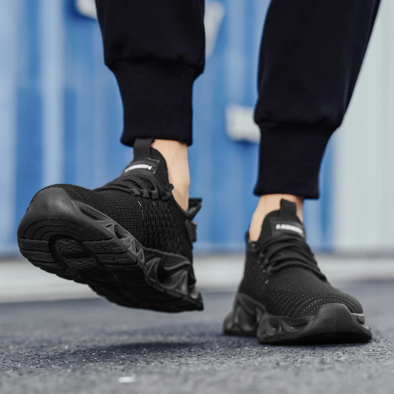 Damen Leichte und atmungsaktive Laufschuhe mit flexiblem Sohlenprofil Heidi Mode - Image 3