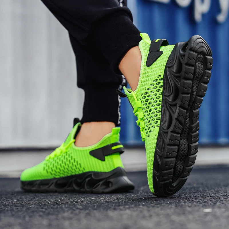 Damen Leichte und atmungsaktive Laufschuhe mit flexiblem Sohlenprofil Heidi Mode - Image 4