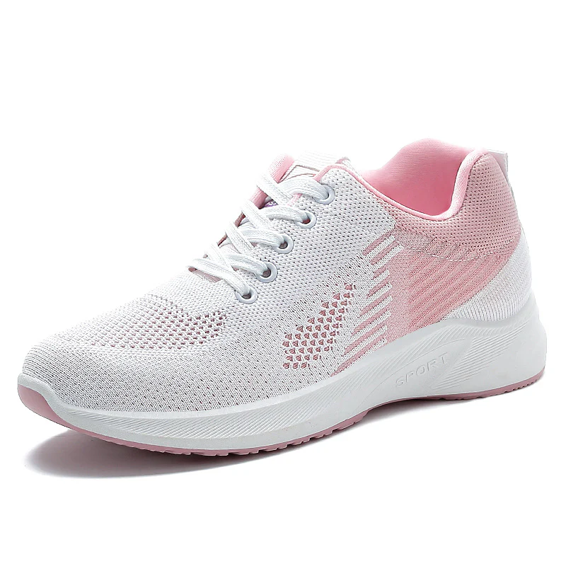 Damen Leichte und atmungsaktive Laufschuhe mit innovativem Strickdesign Heidi Mode - Image 7