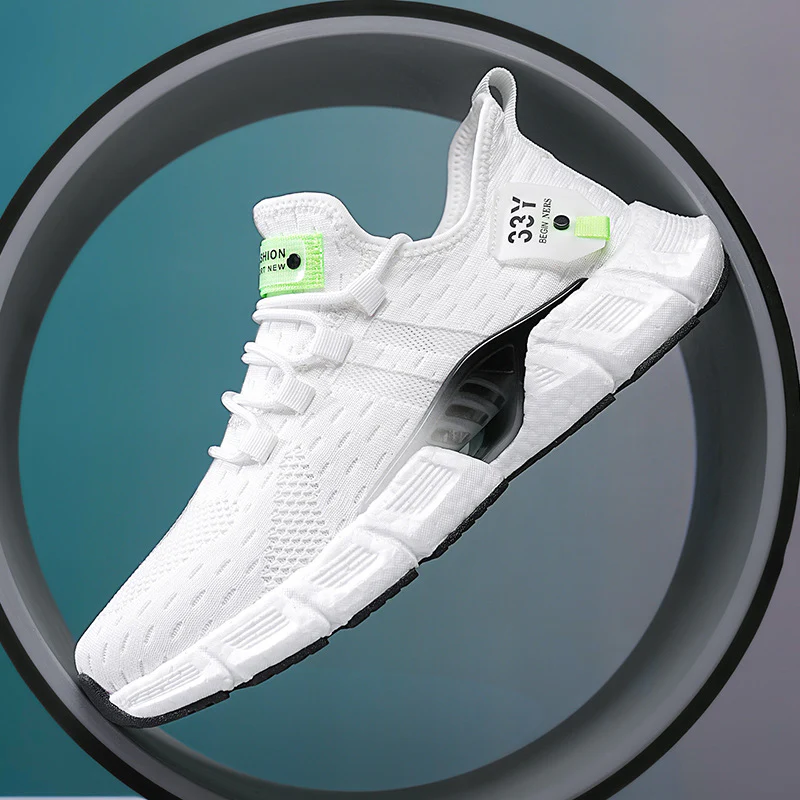 Damen Leichte und atmungsaktive Lifestyle Sneaker mit stoßdämpfender Sohle Heidi Mode - Image 2