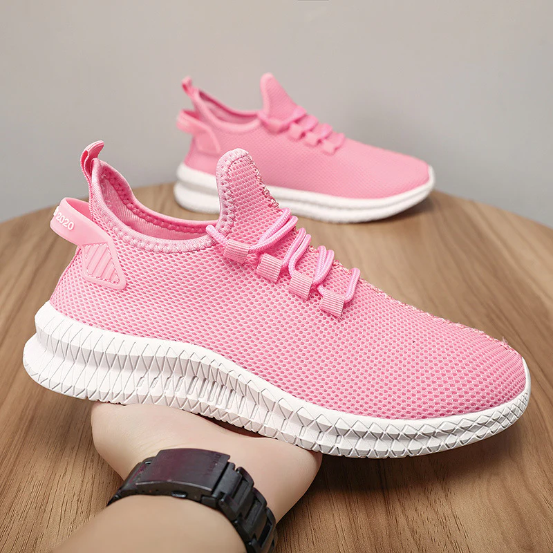 Damen Leichte und atmungsaktive Sneakers mit flexiblem Mesh-Obermaterial Heidi Mode - Image 2