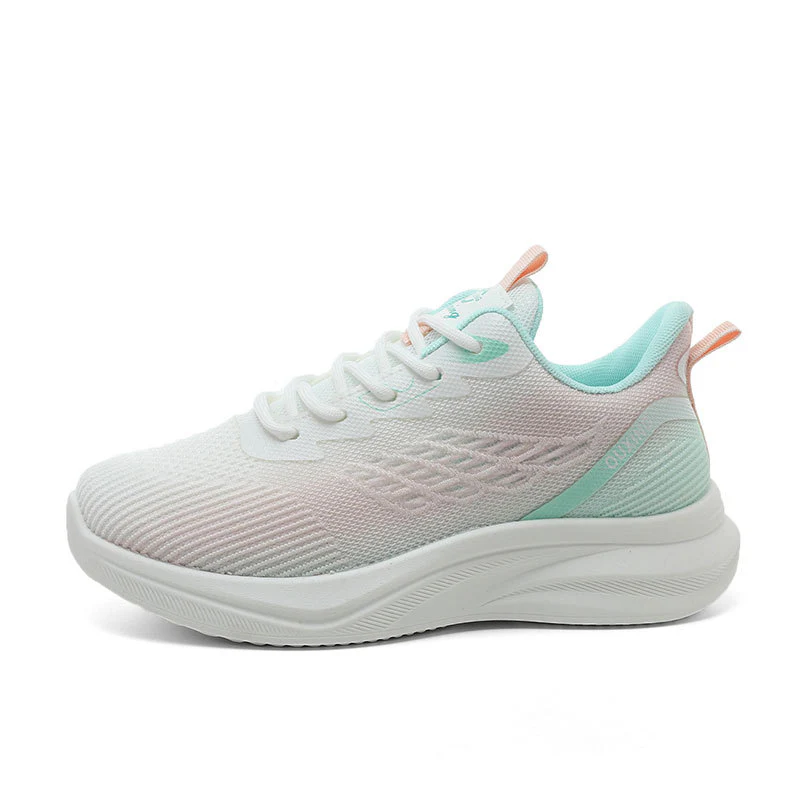 Damen Leichte und atmungsaktive Sport-Sneaker mit dämpfender Laufsohle Heidi Mode