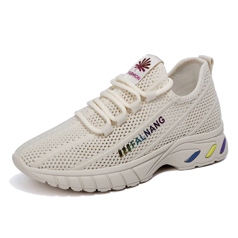 Damen Leichte und atmungsaktive Sport Sneakers mit elastischem Obermaterial Heidi Mode - Image 5