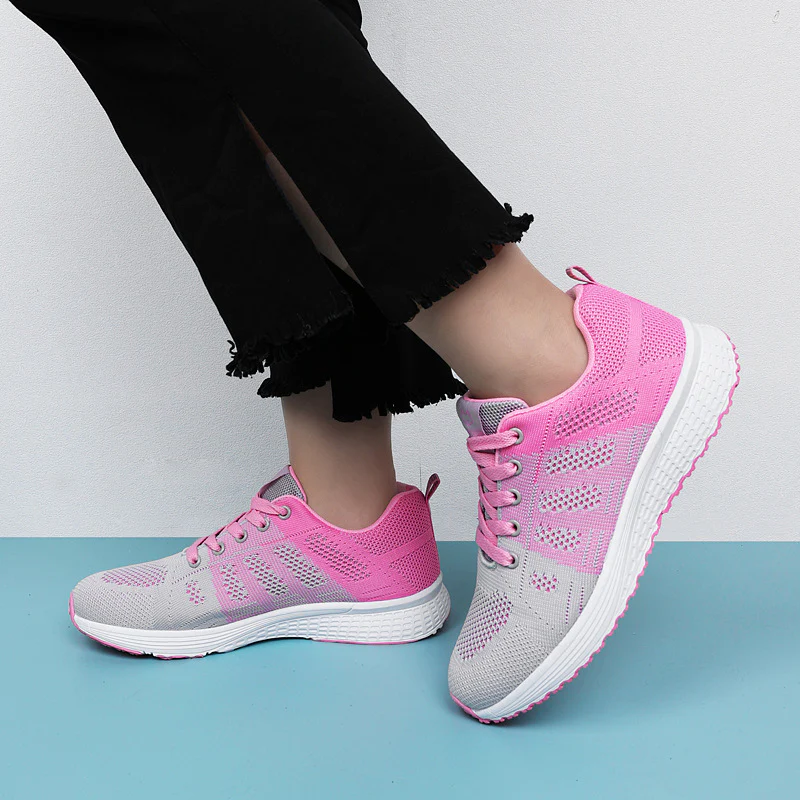 Damen Leichte und atmungsaktive Sport Sneakers mit flexibler Laufsohle Heidi Mode - Image 10