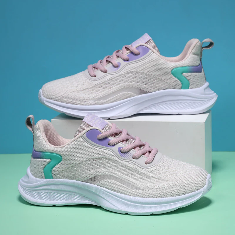 Damen Leichte und atmungsaktive Sport Sneakers mit flexibler Sohle Heidi Mode - Image 2