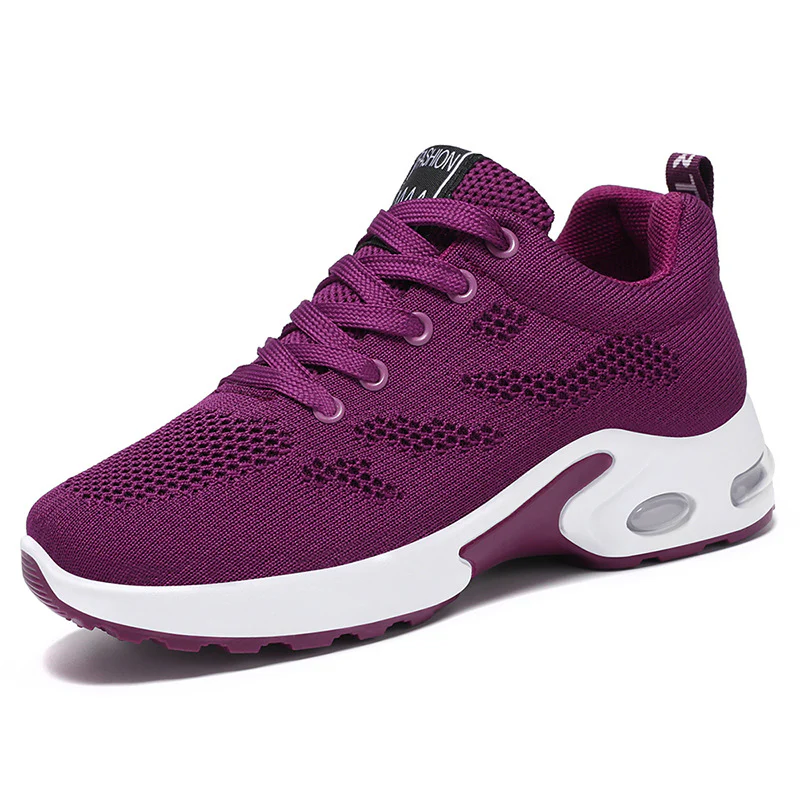 Damen Leichte und atmungsaktive Sportschuhe mit dämpfender Sohle Heidi Mode - Image 7
