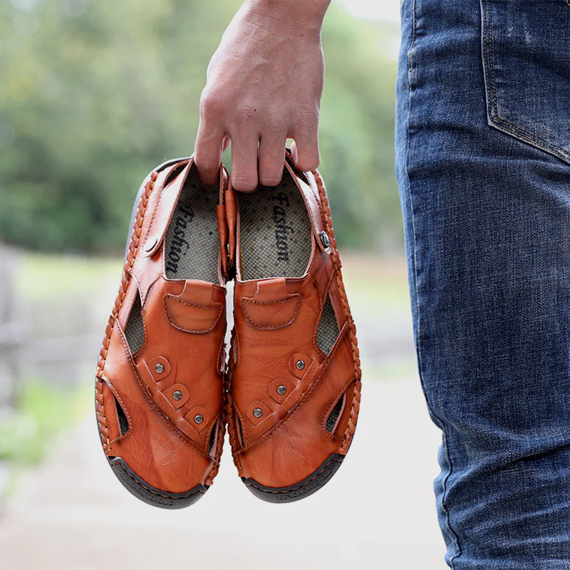 Damen leichte und bequeme Freizeitschuhe mit offenem Design Heidi Mode - Image 7