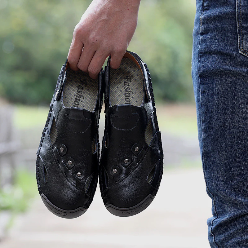 Damen leichte und bequeme Freizeitschuhe mit offenem Design Heidi Mode - Image 8
