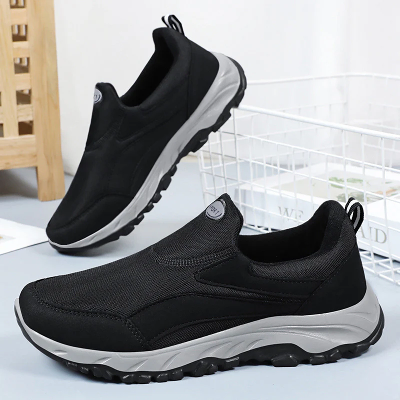 Damen Leichte und bequeme Slip-On Sneakers mit rutschfester Sohle Heidi Mode