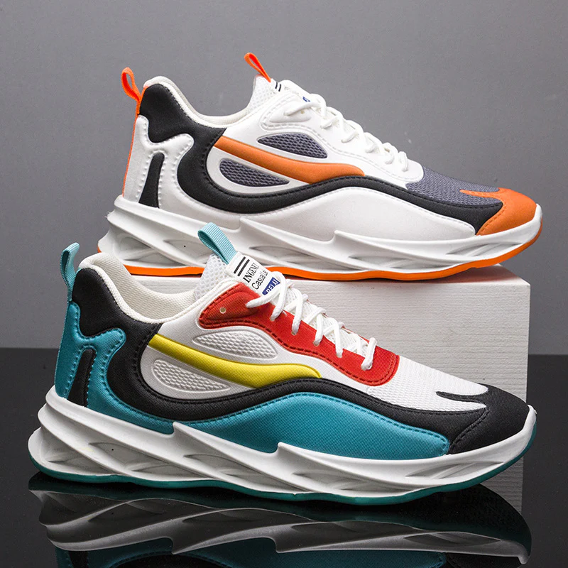 Damen Leichte und dynamische Performance-Sneaker mit atmungsaktivem Mesh-Heidi Mode