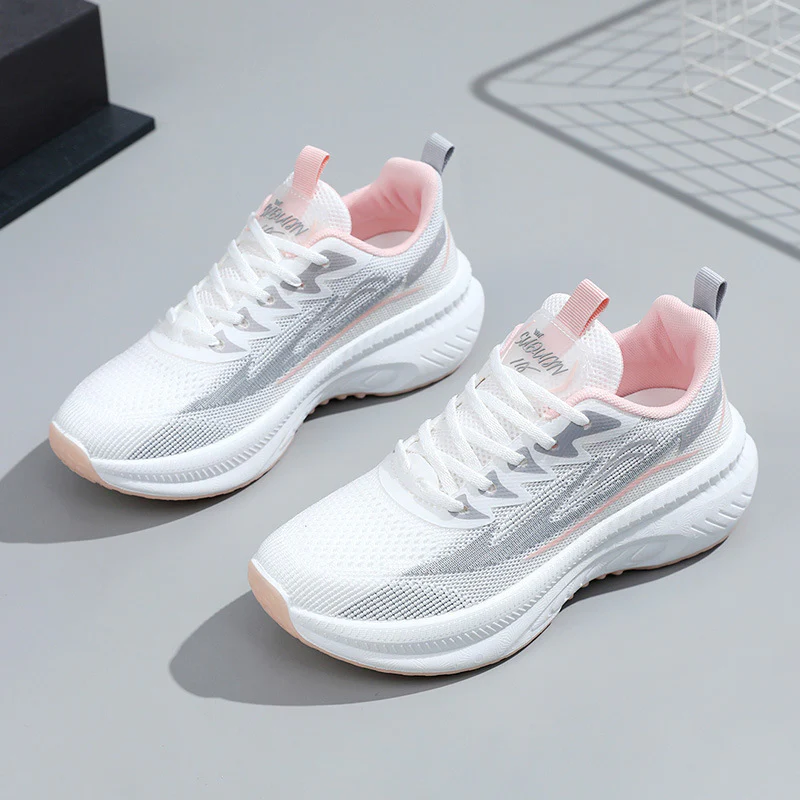 Damen Leichte und flexible Lauf-Sneaker mit atmungsaktivem Mesh-Obermaterial Heidi Mode - Image 3