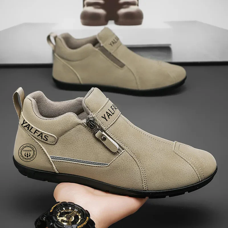 Damen Leichte und wasserabweisende Ankle Boots mit praktischem Reißverschluss Heidi Mode