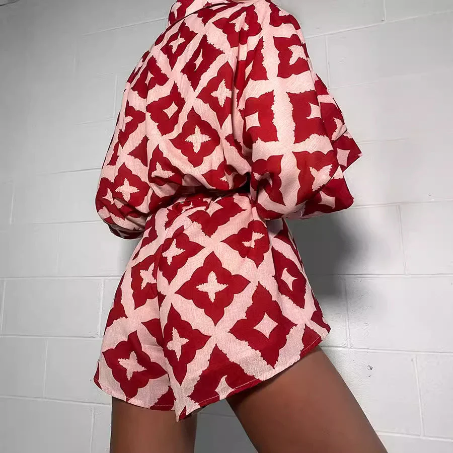 Damen Leichter, Luftiger Kaftan mit Bindegürtel Heidi-Mode - Image 3
