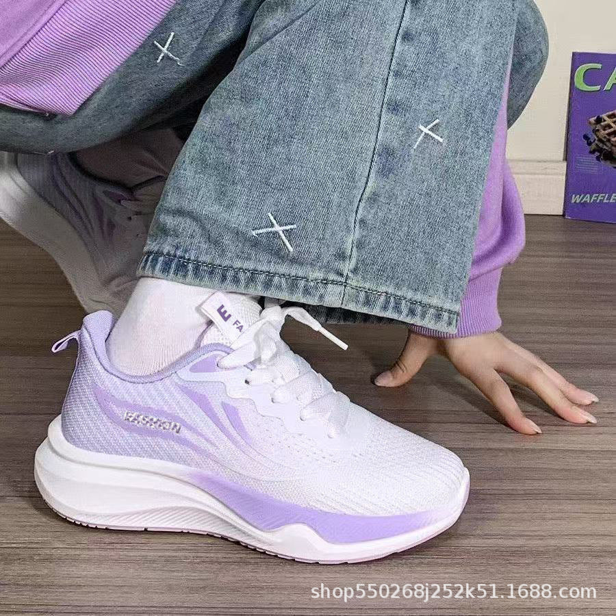 Damen Leichtgewichtige Lauf- und Freizeitschuhe mit atmungsaktivem Mesh-Obermaterial Heidi Mode - Image 2