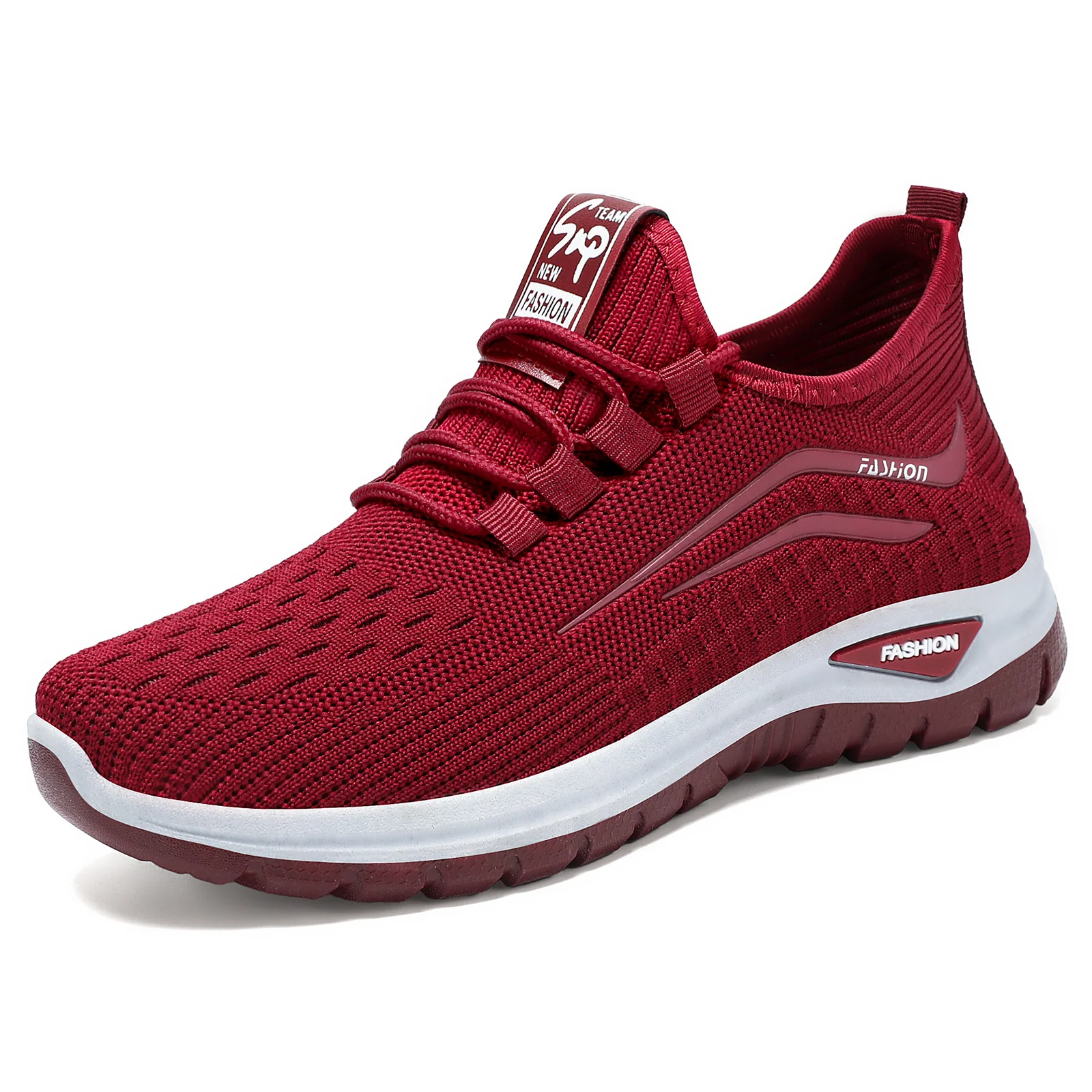 Damen leichtgewichtige Strick-Sneakers mit flexibler Sohle Heidi Mode - Image 7