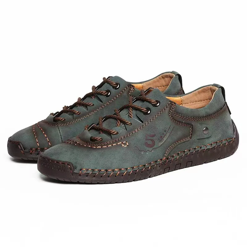 Damen Leinensneaker mit handgefertigtem Obermaterial und rutschfester Sohle Heidi Mode - Image 4