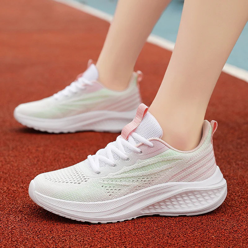 Damen Leistungsstarke Laufschuhe mit atmungsaktivem Obermaterial und komfortabler Dämpfung Heidi Mode