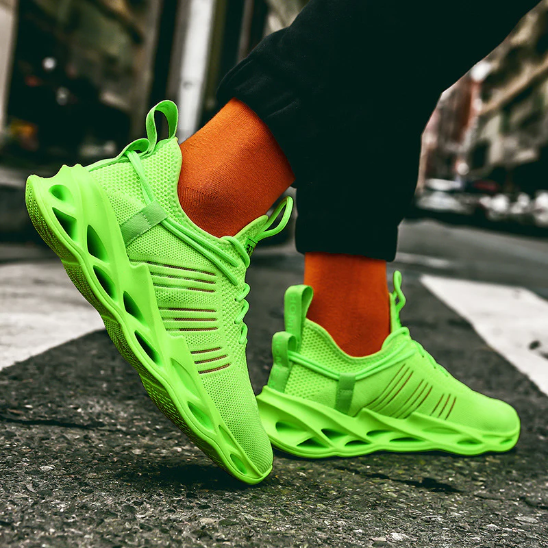 Damen Leistungsstarke Laufsneakers mit atmungsaktivem Mesh-Obermaterial und innovativem Dämpfungssystem Heidi Mode - Image 2