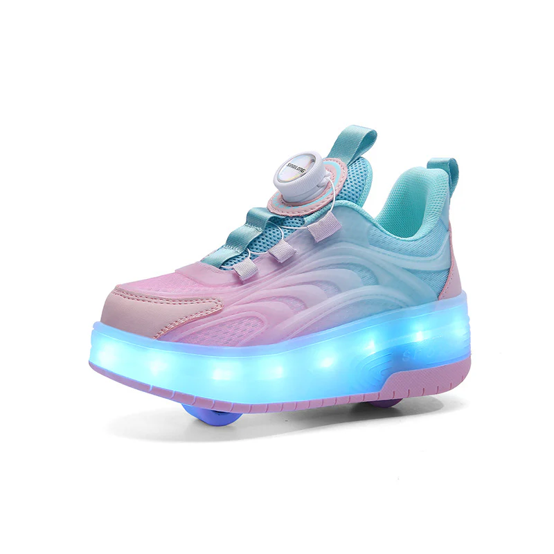 Damen Leuchtende Sport-Sneaker mit bequemer Passform und atmungsaktivem Obermaterial Heidi Mode - Image 5