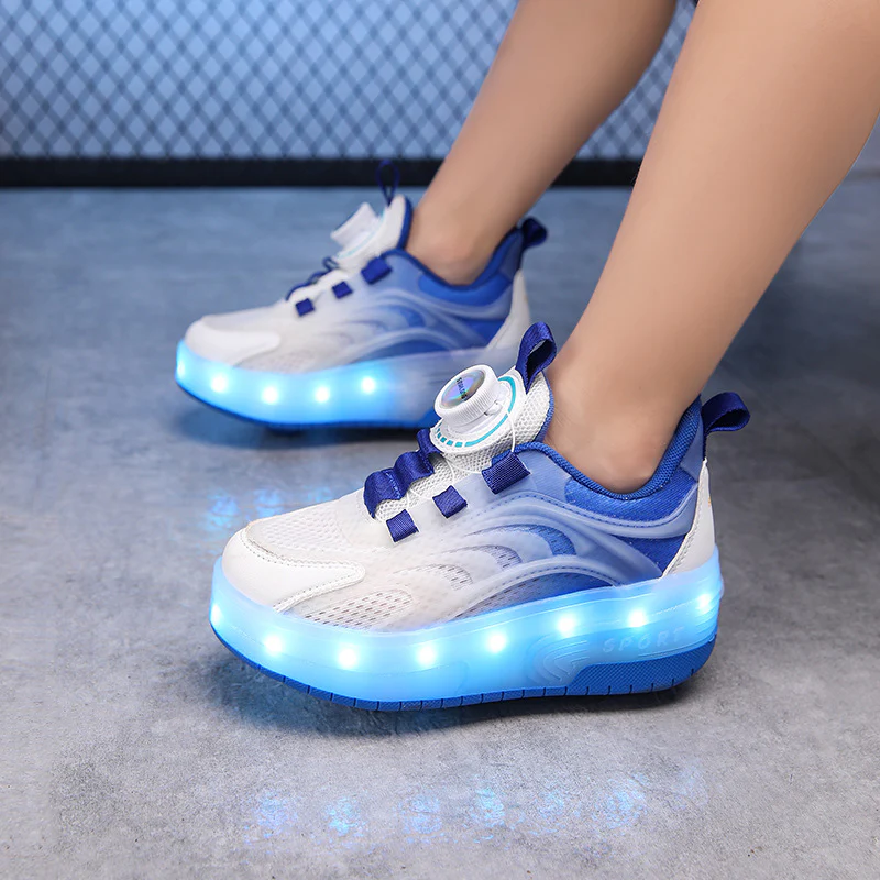 Damen Leuchtende Sport-Sneaker mit bequemer Passform und atmungsaktivem Obermaterial Heidi Mode - Image 7