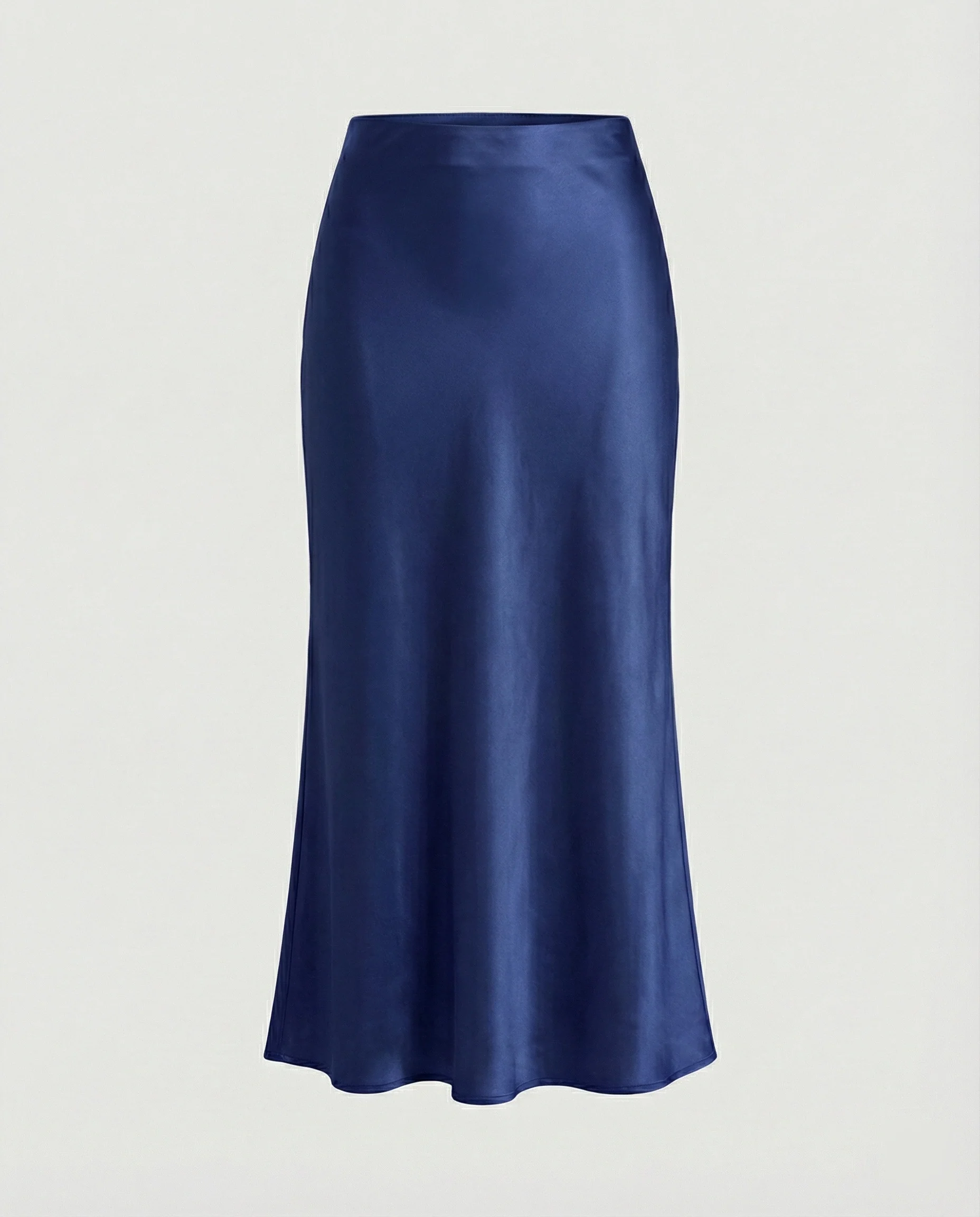 Damen Longskirt aus glattem Satin von Heidi Mode - Image 4