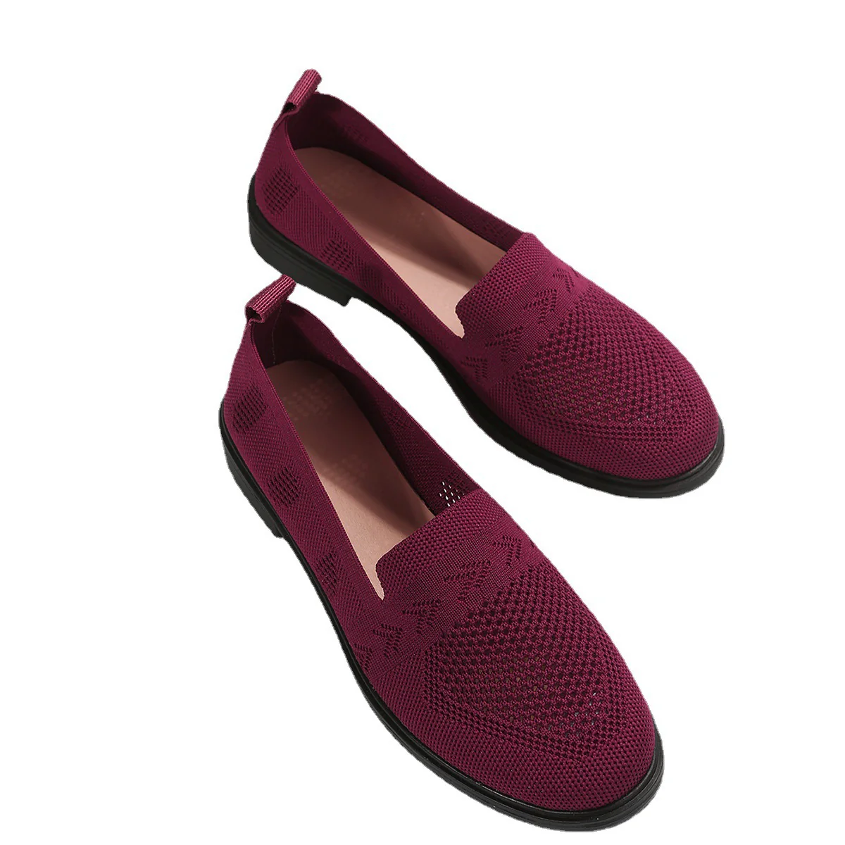 Damen luftige Slip-On Sneakers mit atmungsaktivem Netzmaterial Heidi Mode - Image 5