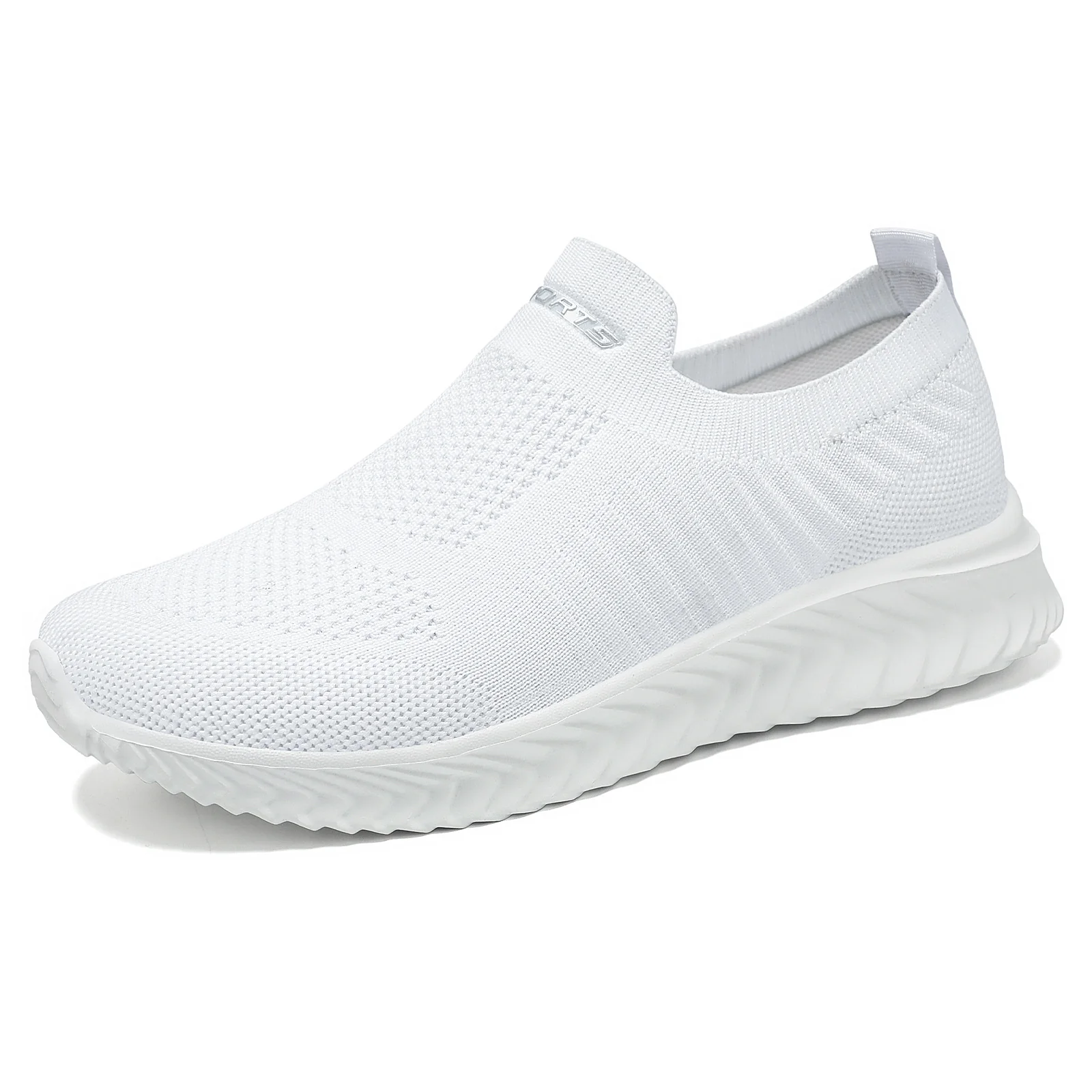 Damen Luftige Slip-On Sneakers mit flexiblem Strickoberteil Heidi Mode - Image 7