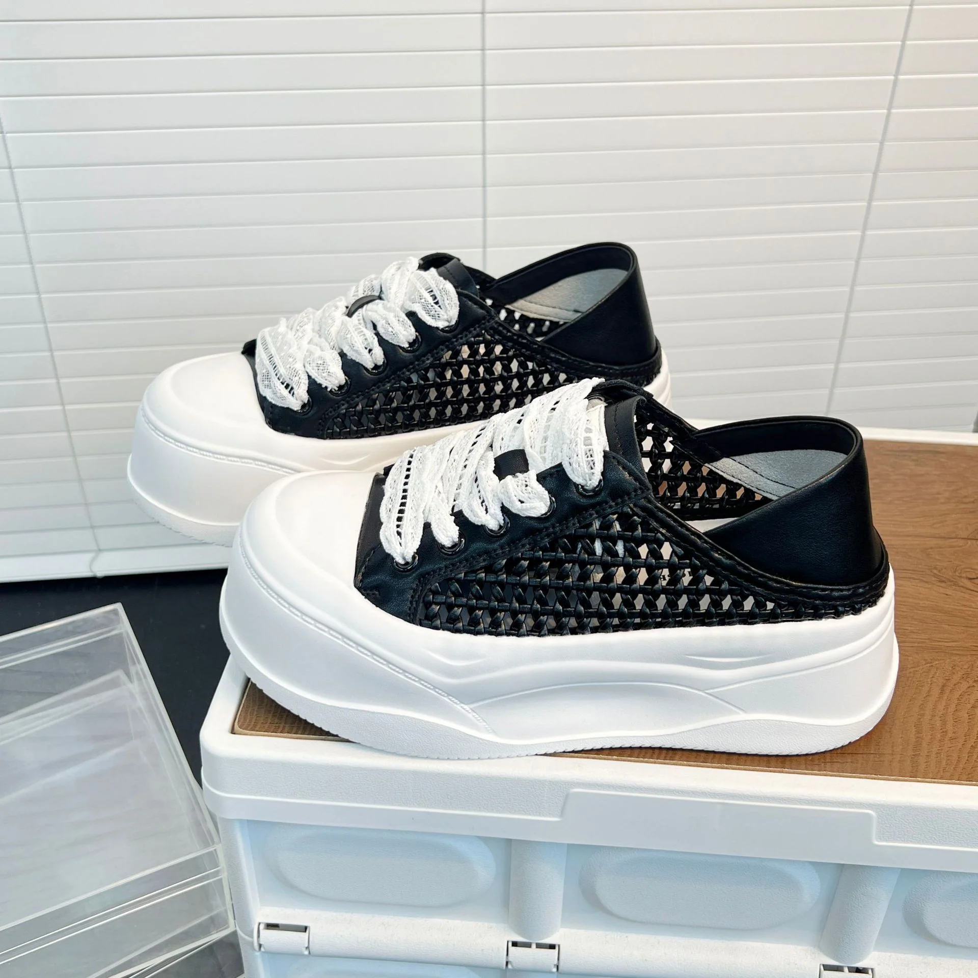 Damen luftige Sneaker mit innovativem Mesh-Design und sportlichem Komfort Heidi Mode - Image 3