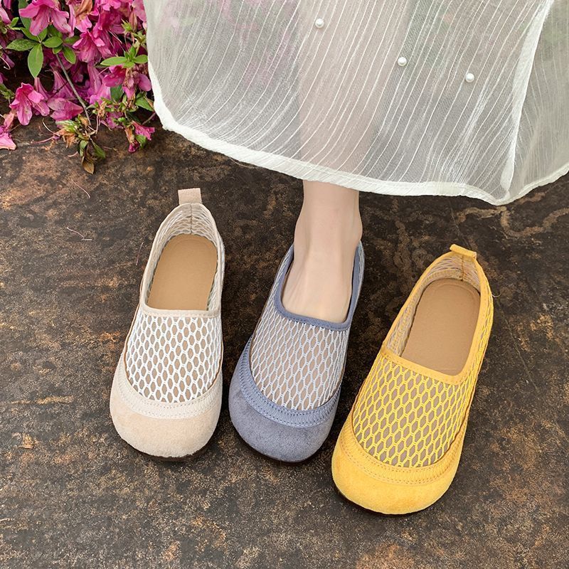 Damen luftige und elegante Ballerinas mit Netz-Obermaterial Heidi Mode - Image 2