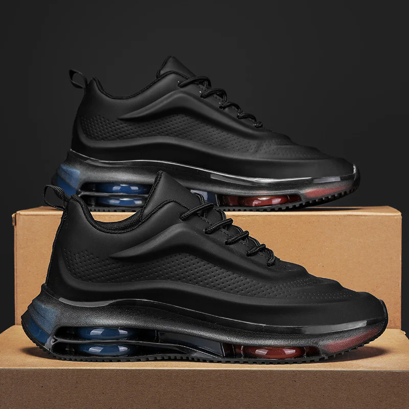 Damen Luftpolster Sneakers mit innovativem Federungssystem und atmungsaktiver Obermaterialstruktur Heidi Mode - Image 2
