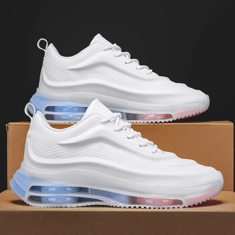 Damen Luftpolster Sneakers mit innovativem Federungssystem und atmungsaktiver Obermaterialstruktur Heidi Mode - Image 3