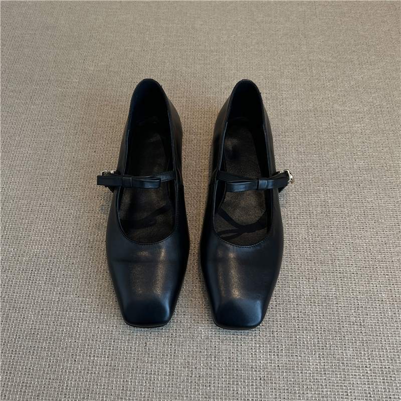 Damen Mary Jane Ballerinas mit edlem Riemenverschluss und komfortabler Sohle Heidi Mode - Image 2