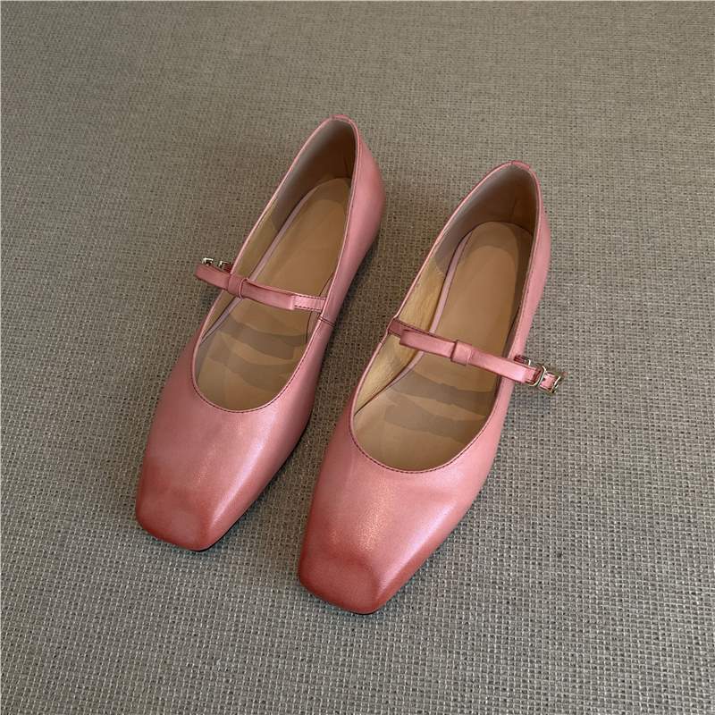 Damen Mary Jane Ballerinas mit edlem Riemenverschluss und komfortabler Sohle Heidi Mode - Image 3