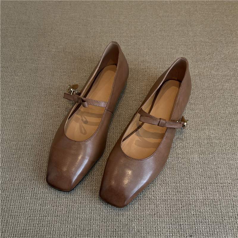 Damen Mary Jane Ballerinas mit edlem Riemenverschluss und komfortabler Sohle Heidi Mode - Image 6