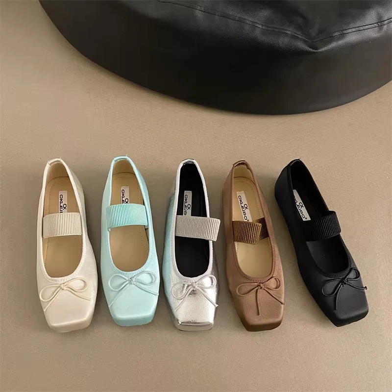 Damen Mary Jane Ballerinas mit elegantem Riemchen und verspieltem Schleifen-Detail Heidi Mode - Image 3