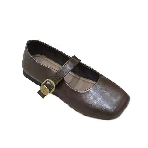Damen Mary Jane Schuhe mit verstellbarem Riemen und eleganter Schnalle Heidi Mode - Image 5