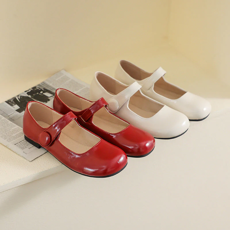 Damen Mary Jane Schuhe mit Verstellbarem Riemen und Komfortablem Fußbett Heidi-Mode - Image 2