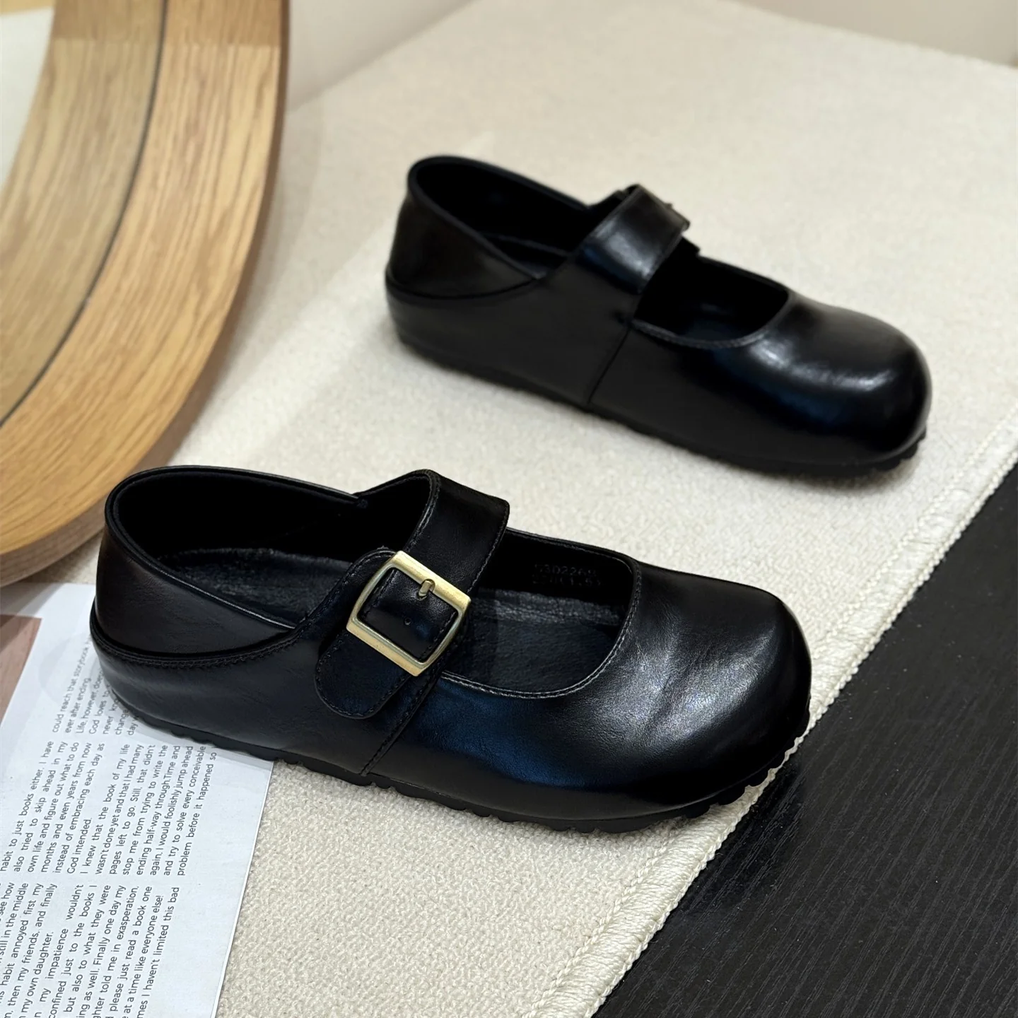 Damen Mary Janes mit modischem Schnallenverschluss und bequemer Sohle Heidi Mode - Image 7