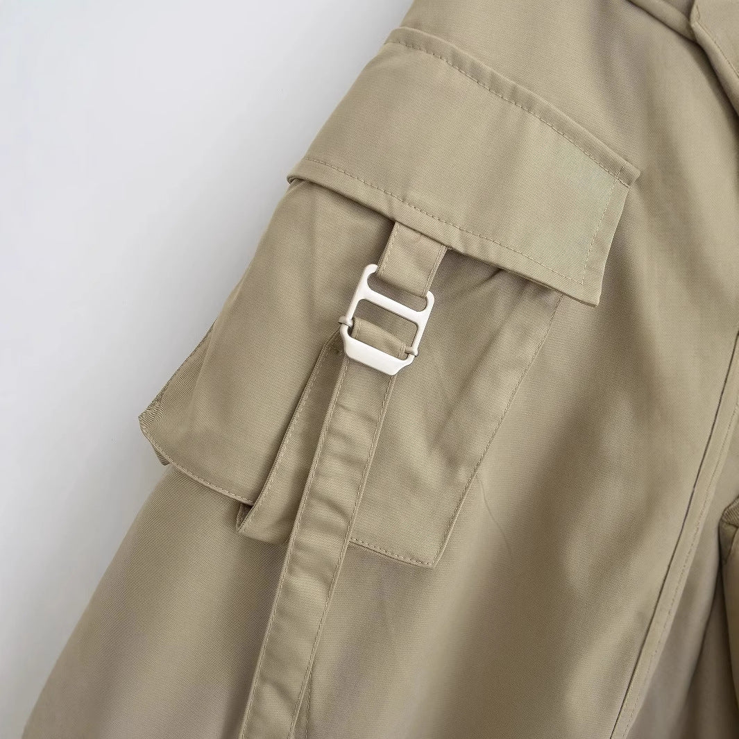 Damen Midirock mit Praktischen Cargo-Taschen und Elegantem Schnitt Heidi-Mode - Image 4